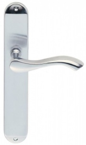 Andros Lever Door Handle on Various Long Backplates